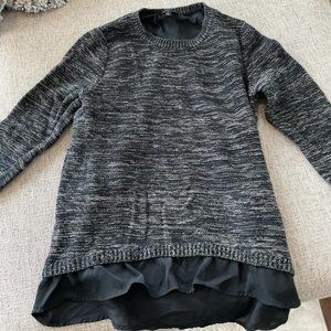 Moving sale! The Limited Size S open back black sweater